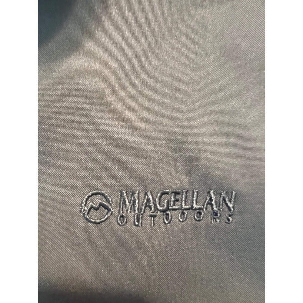 Magellan Outdoors Girls XL Gray Softshell Fleece Lined Full Zip Jacket - Picture 6 of 13
